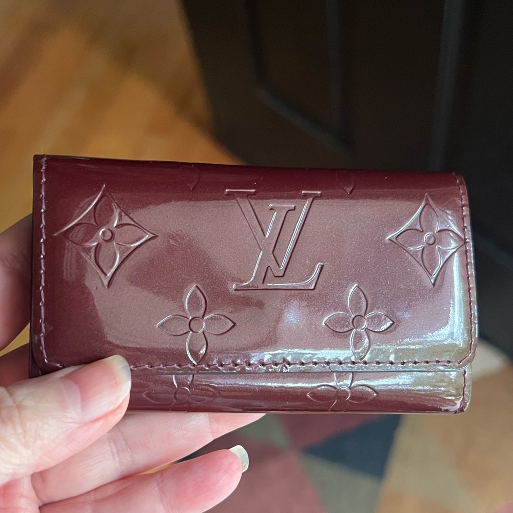 Louis Vuitton Burgundy Key-holder